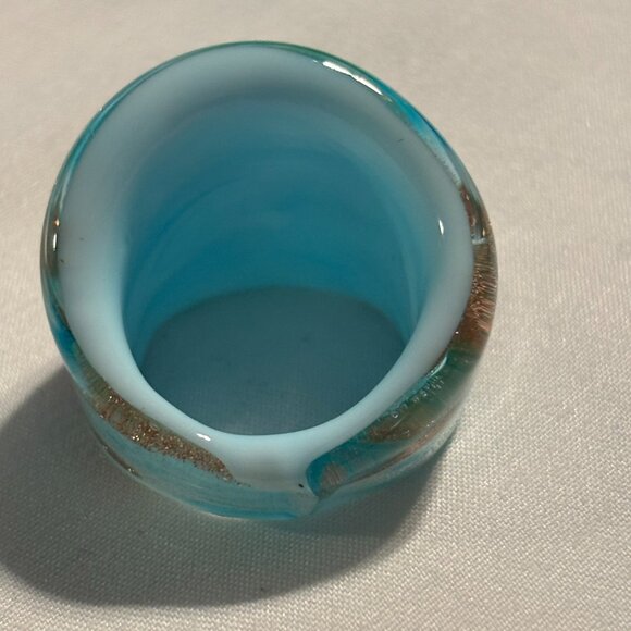 Murano Glass Ring - Size 7 - Picture 3 of 4